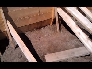 Опалубка треснула