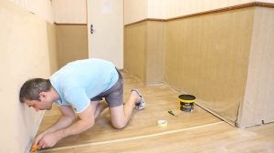 Стыкуем линолеум холодной сваркой