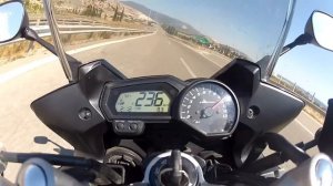FZ1 FAZER TOP SPEED 296km
