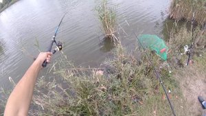 Чуть щуку погоняли,рыбалка в Чечне