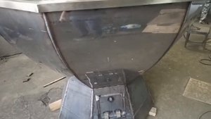 Банный чан из нержавейки на 8 граней под индивидуальную отделку.