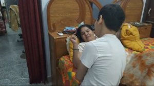 Son Trying To Sleep With Mom