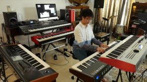 Kurzweil PC3K8, Kurzweil Artis7, Korg New Kornos, Nord Stage 2, Kurzweil Forte - Piano Test