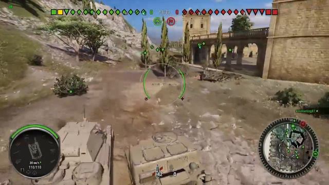 Тестирую танки на PlayStation 4.World of Tanks: Mercenaries. смотреть онлайн