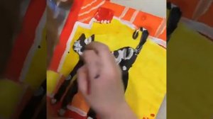 "Декоративная композиция"  Работы наших художников.