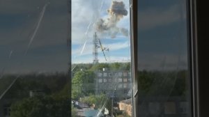 В Харькове прямым попаданием была уничтожена телевышка, в городе исчез телевизионный сигнал.