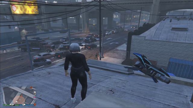 GTA 5 Как НПС рассасывают пробку на дороге смотреть онлайн