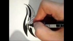 Как рисовать татуeровку