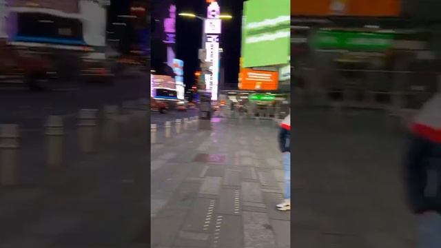 Нью Йорк прогулка по Манхеттен TIME SQUARE