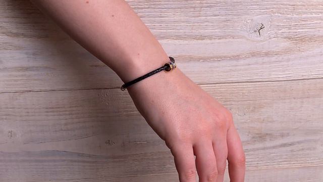 Бусина с орнаментом "Плющ" с сине-голубой эмалью смотреть онлайн