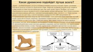 Разработка изделия из древесины   Дизайн изделия  Выбор и подготовка материала
