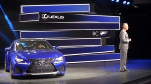 Watch the 2015 Lexus RC F Debut at the Detroit Auto Show