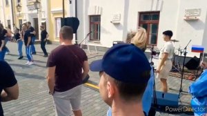 Киров. День города 2021.Спасская улица.Найди себя!День России.