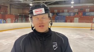 Глеб Лазарев. Семинар для хоккейных арбитров в Новокузнецке