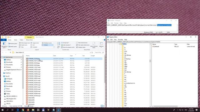 How to Remove File Type Associations in Windows 10 (JPG file, Regedit) смотреть онлайн