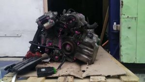 Отправили двигатель K6A Suzuki на снегоход