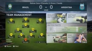 Brazil Vs Argentina Full Match Gameplay Fifa 14 (PC HD)-FIFA WORLD CUP 2018 SPECIAL!