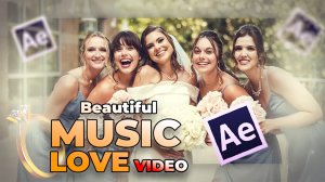 Свадебный музыкальный клип слайд-шоу After Effect see How Love Story WEDDING song  Slideshow TRANSFO