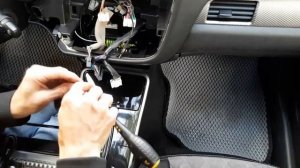 Снятие оригинальной магнитолы и установка Androd магнитолы на Митсубиси Аутлендер 3