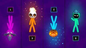 Stickman party 4 player games 2021 ( android / ios ) gameplay ?