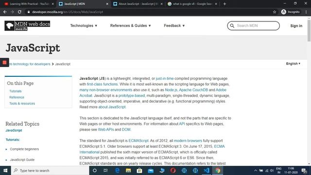Javascript Introduction