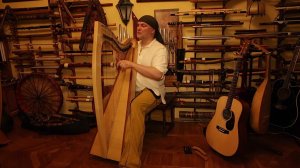 Alizbar Презентация арфы  Александра Анушата  Кельтская арфа /  Celtic harp