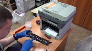 #117 МФУ Samsung SCX-4833 ошибка печки U1-2330 | Типичная неисправность принтеров Samsung \ Xerox