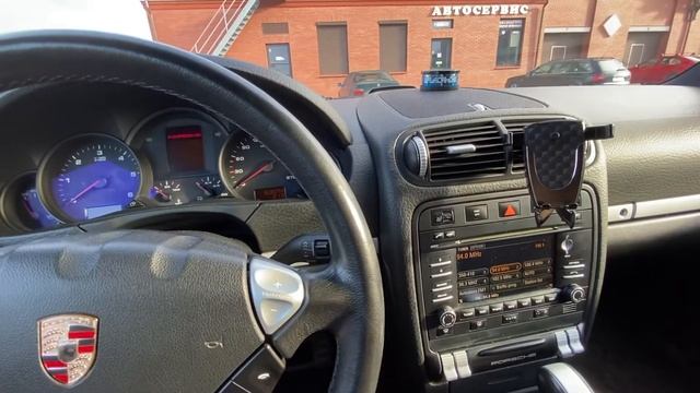 Мои впечатления спустя 3 месяца, Порше Кайен 957 дизель. Дизель-бензин интерьер. смотреть онлайн