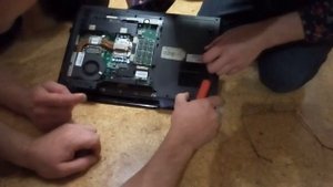 как снять клавиатуру днс часть 2