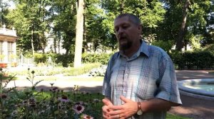 Красный сад. Эхинацея пурпурная.