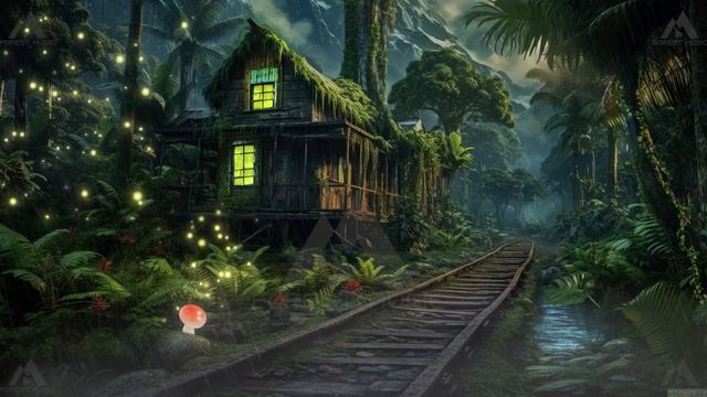 Música Relajante Piano Lluvia Suave para Dormir, Aliviar el Estrés Calmar la Mente y Despertar Feli