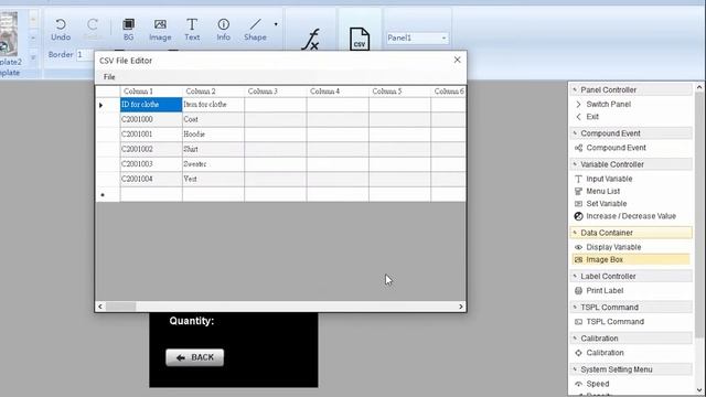 How to create an example using TSC Standalone Creator