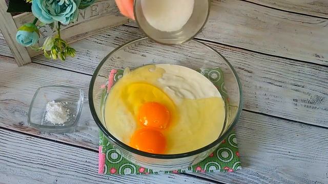 Самая Вкусная Запеканка!Творожная Запеканка с Ягодами и Сметанной Заливкой.