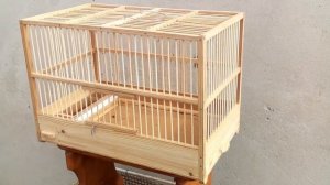 Клетка для певчих птиц своими руками.  DIY songbird cage.