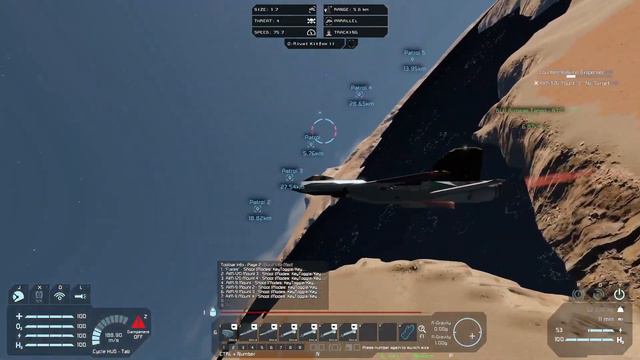 Space Engineers - BVR Fighter Drone Test смотреть онлайн