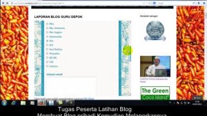 Laporan Tugas Latihan Blog Guru