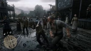 RED DEAD REDEMPTION 2 Драки в игре.
