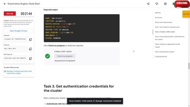 Kubernetes Engine: Qwik Start | Qwiklabs | GSP100 смотреть онлайн