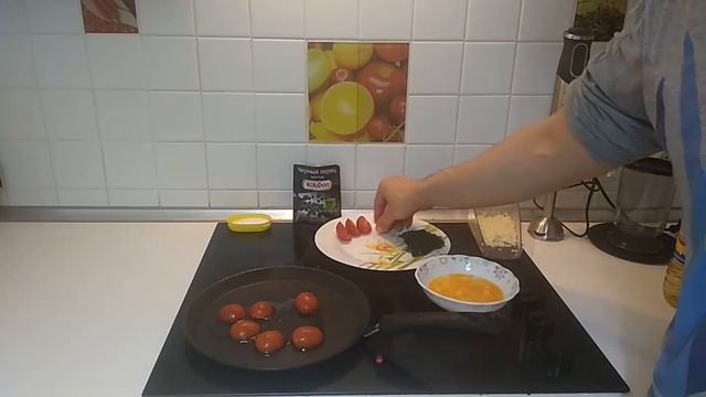 Простая и очень вкусная яичница. смотреть онлайн