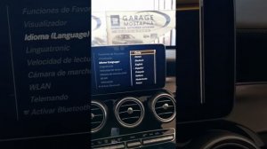 change language mercedes w205