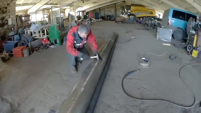 Ремонт выгрузного шнека Джон Дир смотреть онлайн