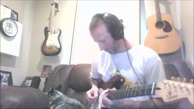 Pink Floyd - 'Dogs' - final solo cover with a Squier Pro Tone and Fender Mustang 1 amp смотреть онлайн