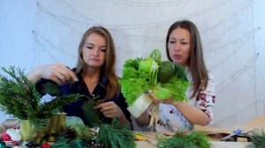 Букет из овощей и фруктов. Как сделать овощной букет своими руками