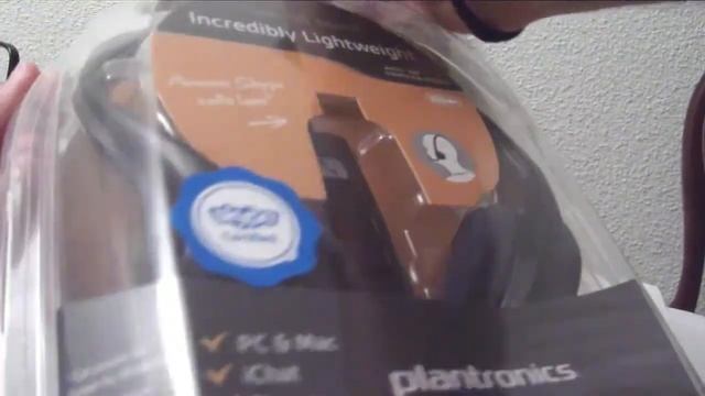 Unboxing auriculares Plantronics Audio 628 DSP смотреть онлайн