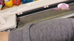 ? ИДЕАЛЬНЫЕ ПИНЕТКИ НА ВЯЗАЛЬНОЙ МАШИНЕ часть 2║ НАТАЛЬЯ ФЕДОТОВА