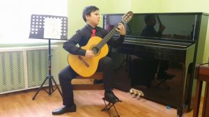 Шлиманов Николай, номинация "Солист. Гитара 6-струнная", возрастная группа - младшая группа В