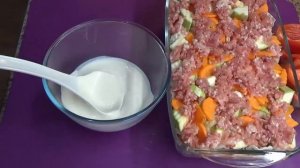 Все забросила в форму и готово. Быстрый вкусный ужин без заморочек