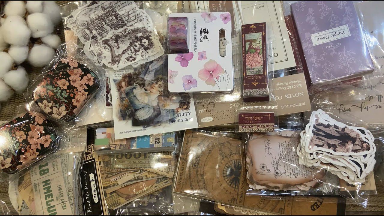 | ASMR for sleep | ENG sub | Haul + Vintage Journaling | No talking | Relaxation 26 смотреть онлайн