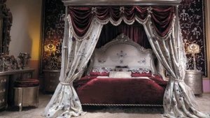 История и Современность Кровать с Балдахином