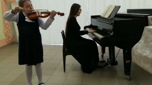 Д. Кабалевский "Клоуны" скрипка